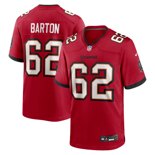 Graham Barton Tampa Bay Buccaneers Pick No. 26 Nike Red Player Game Jersey