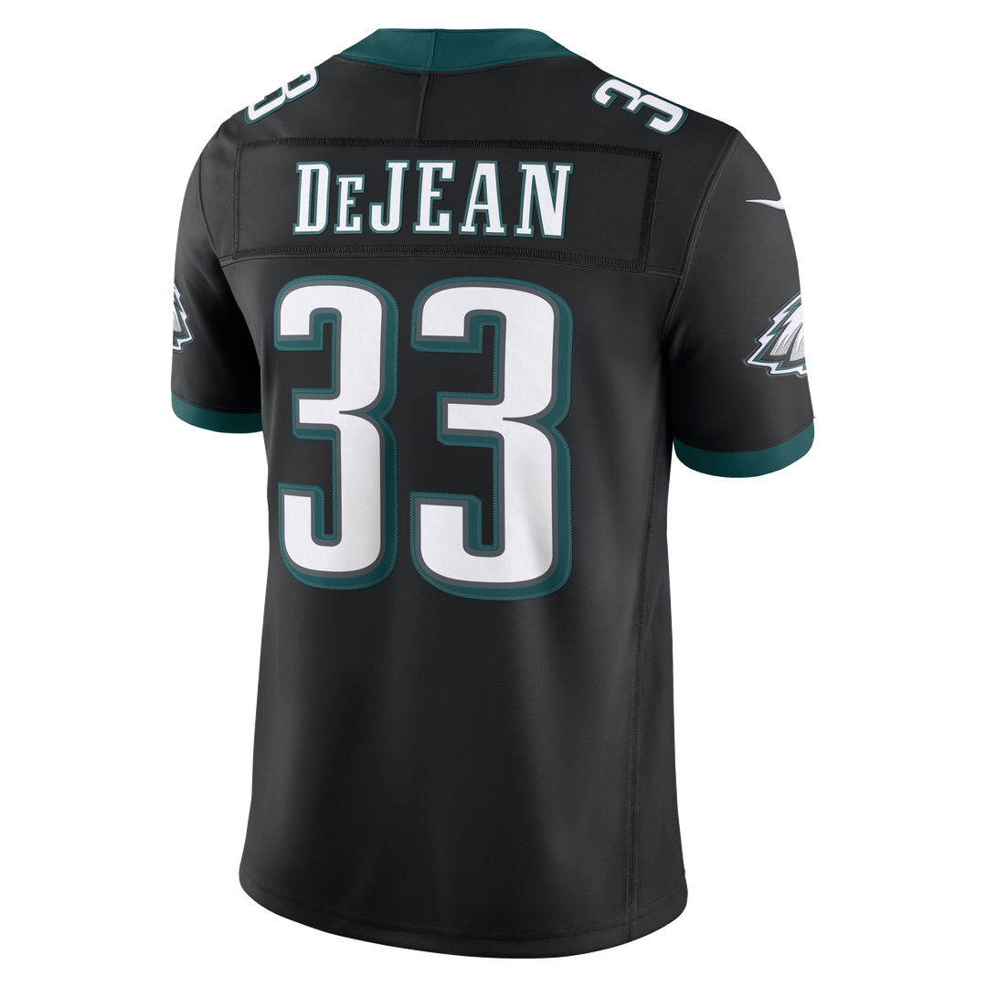 Cooper DeJean Philadelphia Eagles Nike Black Alternate Vapor F.U.S.E. Stitched Limited Jersey