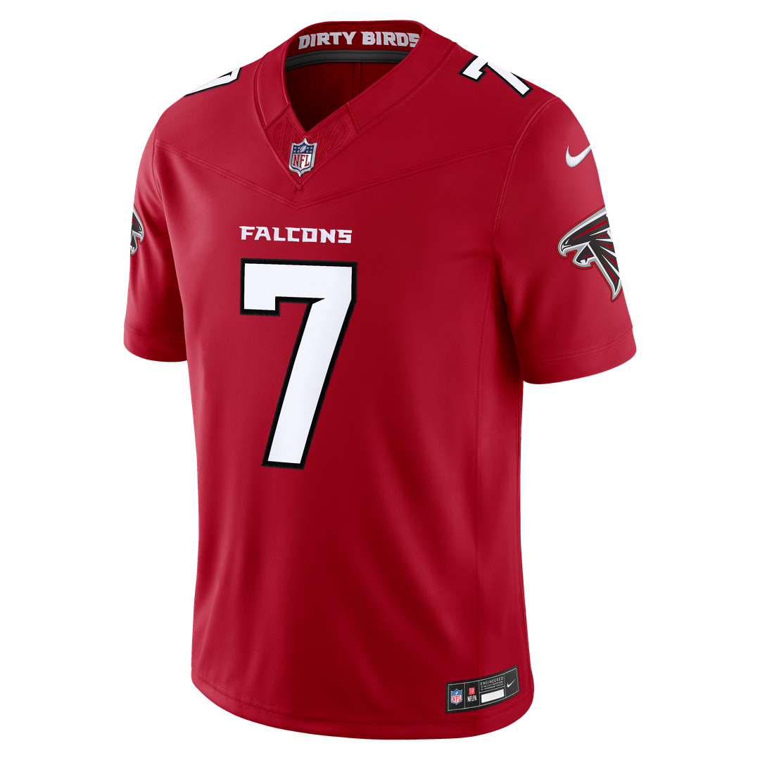 Bijan Robinson Atlanta Falcons Nike Black Alternate Throwback Vapor F.U.S.E. Stitched Limited Jersey