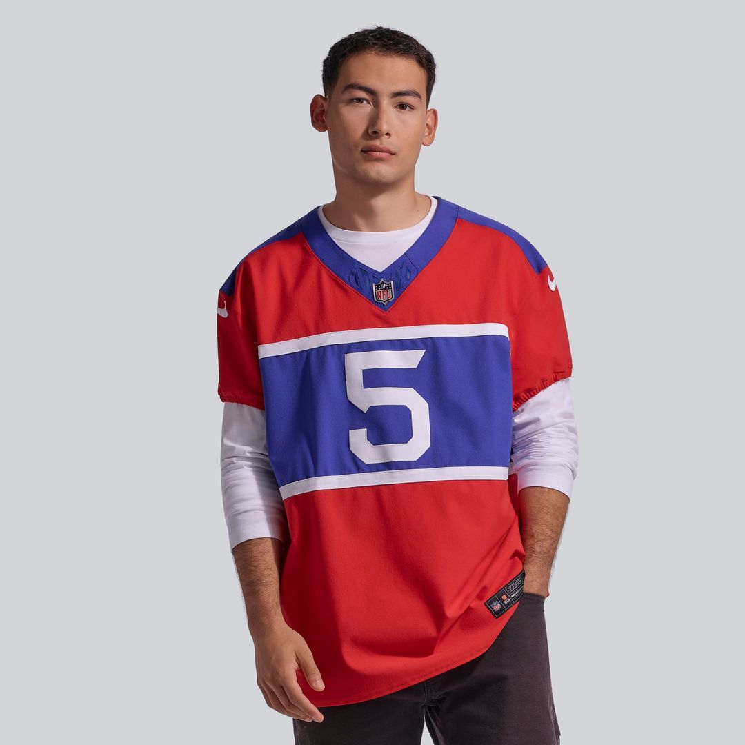 Kayvon Thibodeaux New York Giants Nike Red Alternate Vapor F.U.S.E. Elite Jersey