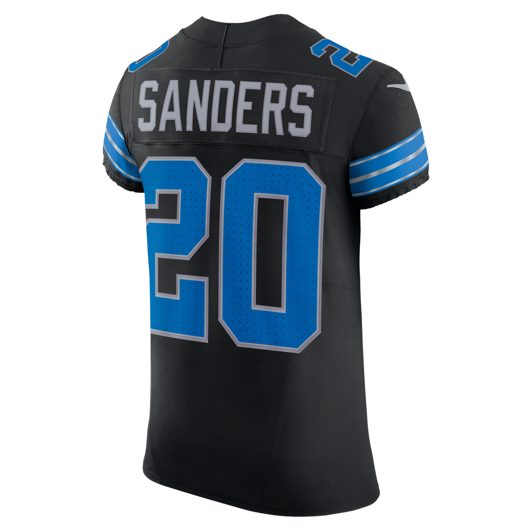 Barry Sanders Detroit Lions Nike Black Alternate Vapor F.U.S.E. Elite Jersey