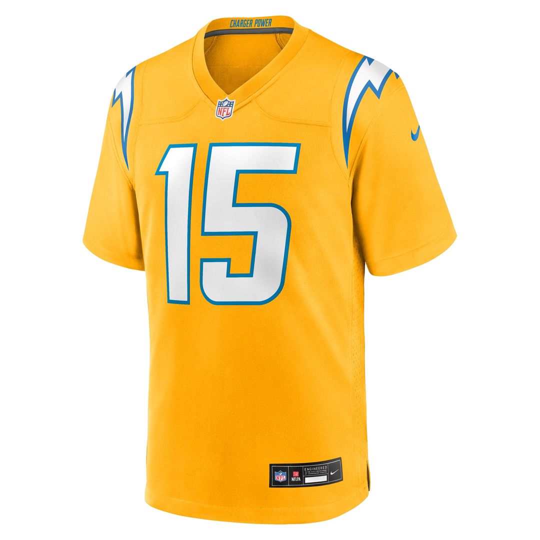 Ladd McConkey Los Angeles Chargers Nike Navy Alternate Super Chargers Game Player Jersey