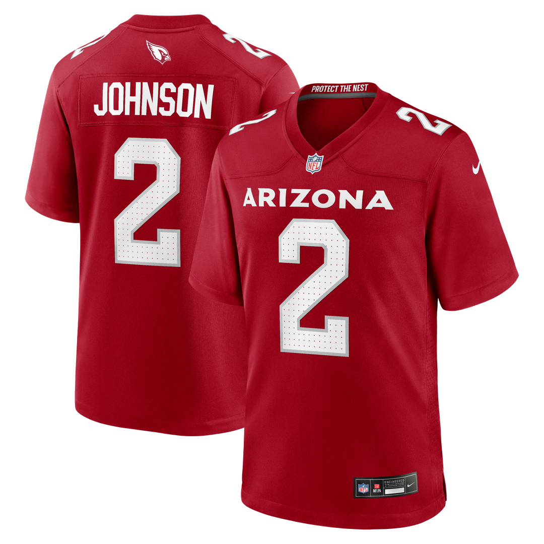 Will Johnson Arizona Cardinals Nike Cardinal Team Game Jersey
