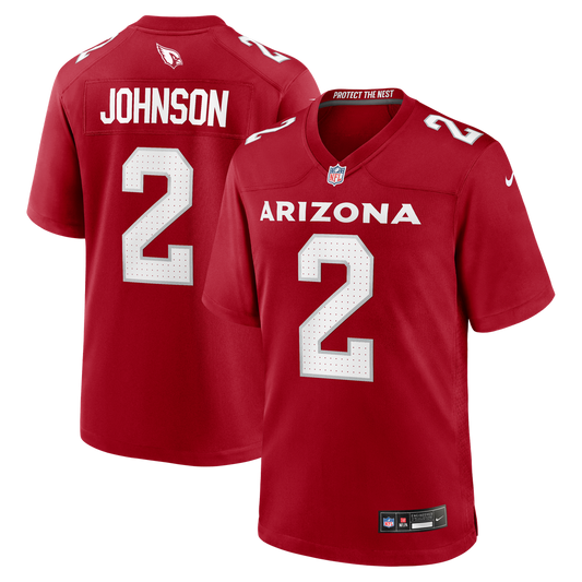 Will Johnson Arizona Cardinals Nike Cardinal Team Game Jersey