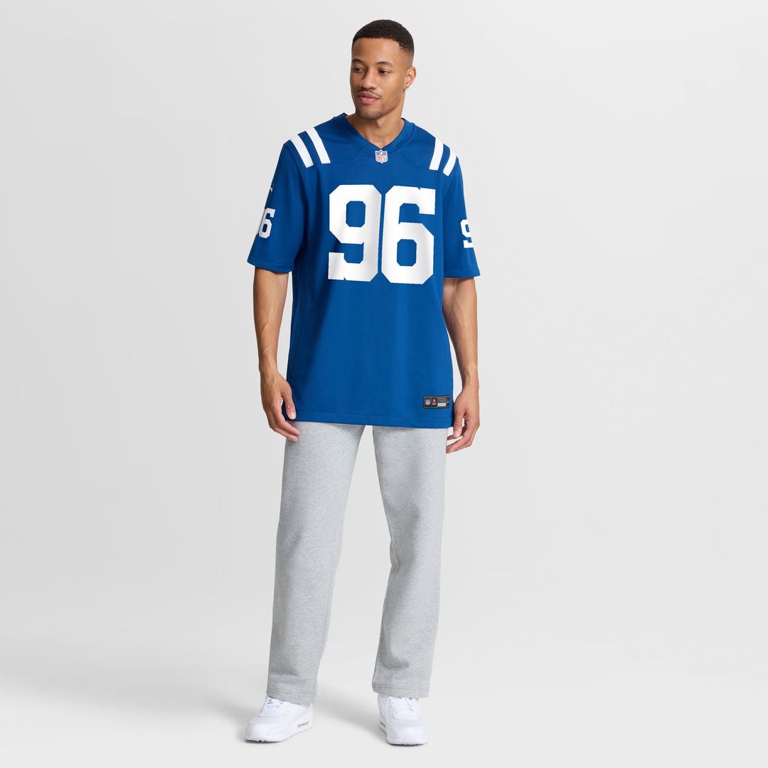 Chris Wormley Indianapolis Colts Nike Royal Team Game Jersey
