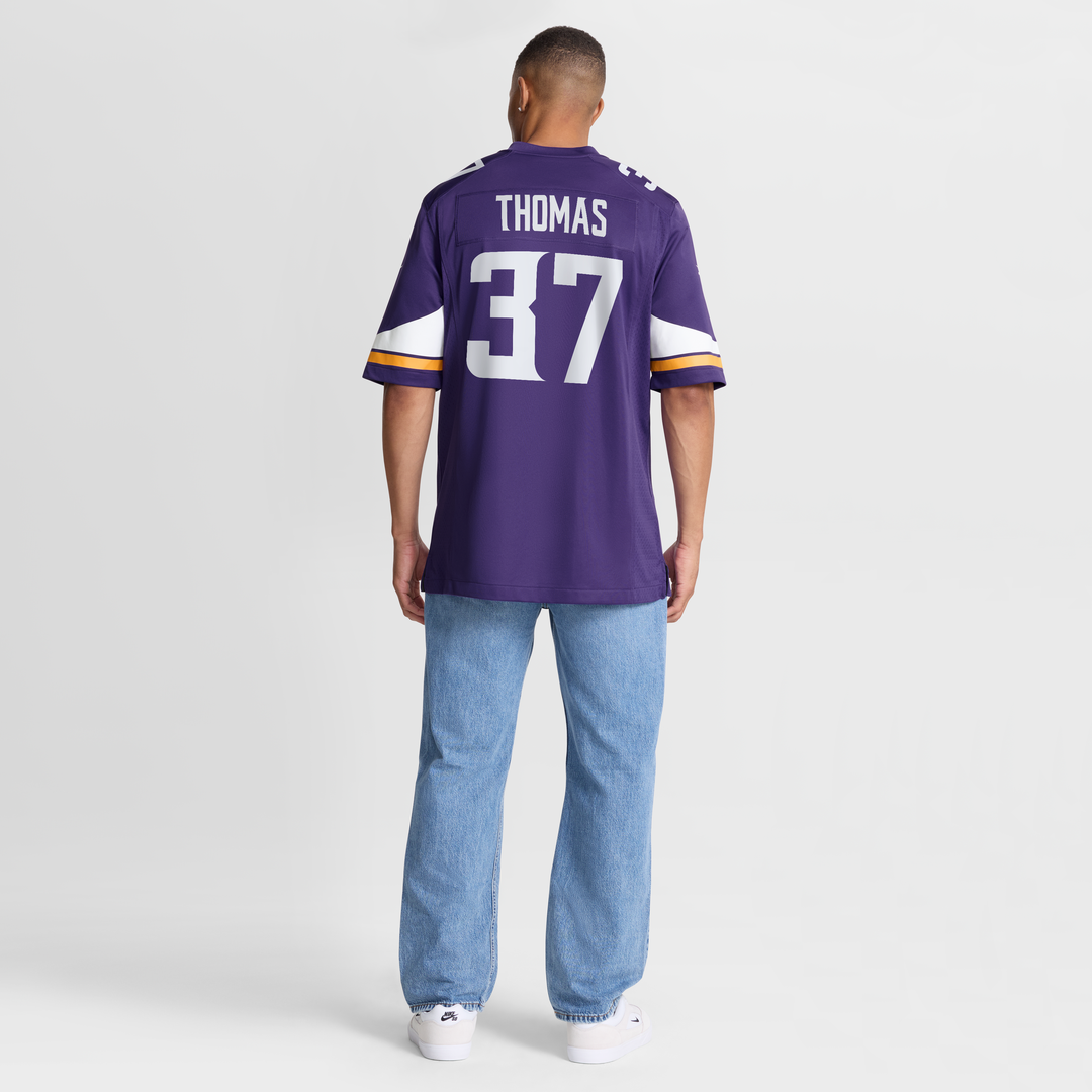 Tavierre Thomas Minnesota Vikings Nike Purple Team Game Jersey