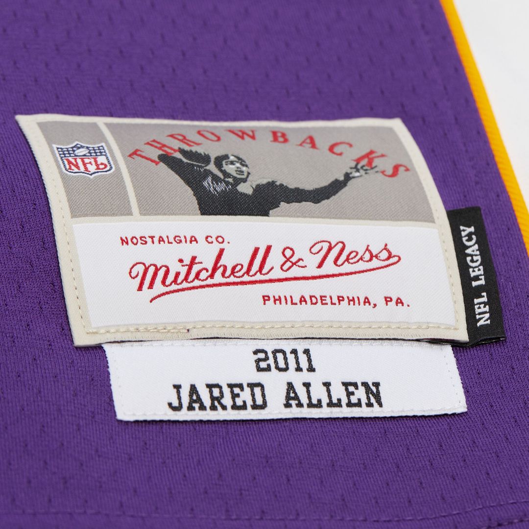 Jared Allen Minnesota Vikings Mitchell & Ness Purple 2011 Legacy Replica Jersey