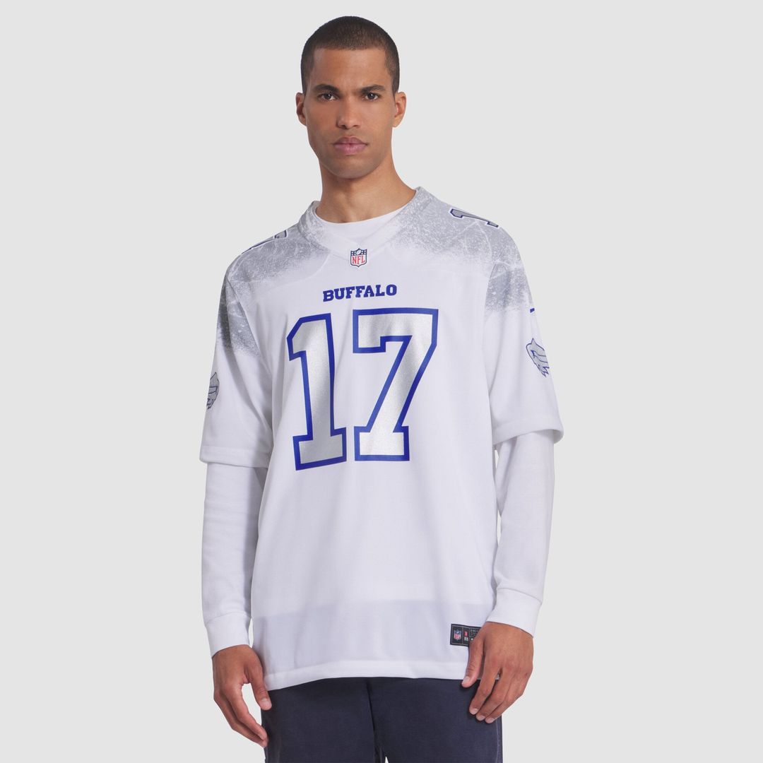 Josh Allen Buffalo Bills Nike White Rivalries Collection Game Jersey