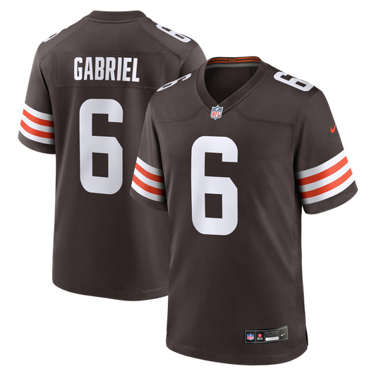 Dillon Gabriel Cleveland Browns Nike Brown Team Game Jersey