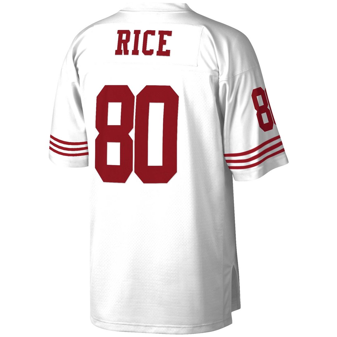 Jerry Rice San Francisco 49ers Mitchell & Ness White Legacy Replica Jersey