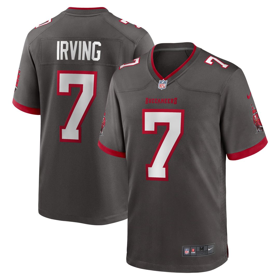 Bucky Irving Tampa Bay Buccaneers Nike Red Game Jersey