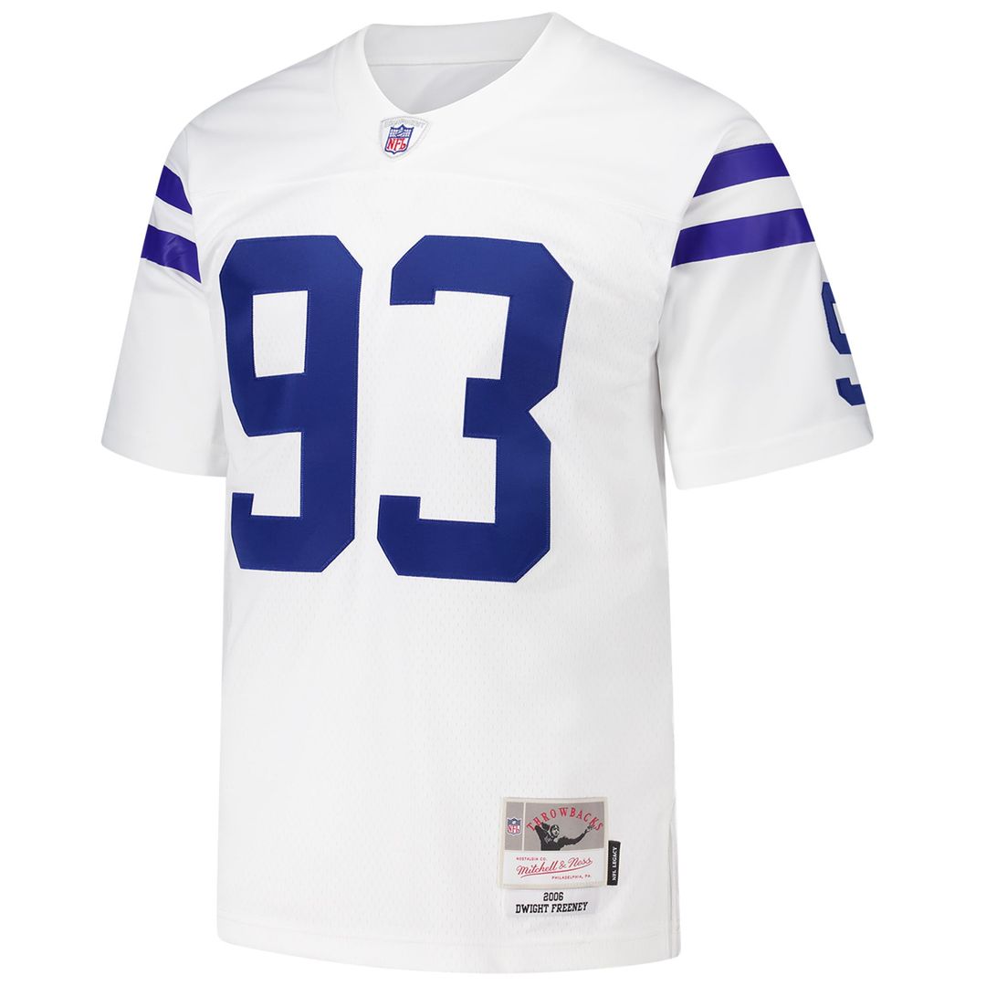 Dwight Freeney Indianapolis Colts Mitchell & Ness White 2006 Legacy Replica Jersey