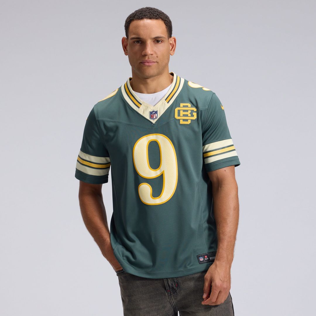 Christian Watson Green Bay Packers Nike Green 2026 Rivalries Collection Stitched Limited Jersey