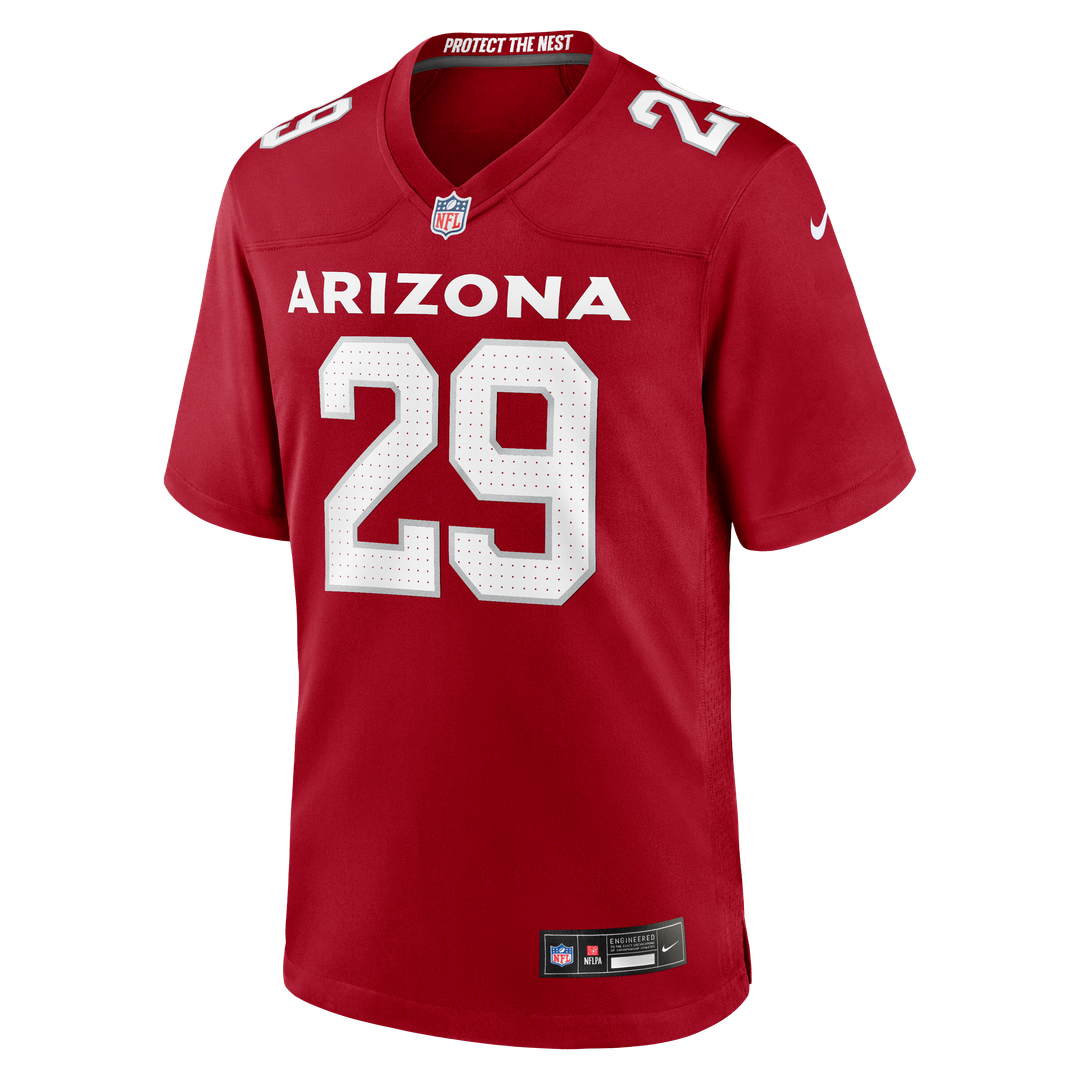 Denzel Burke Arizona Cardinals Nike Cardinal Team Game Jersey