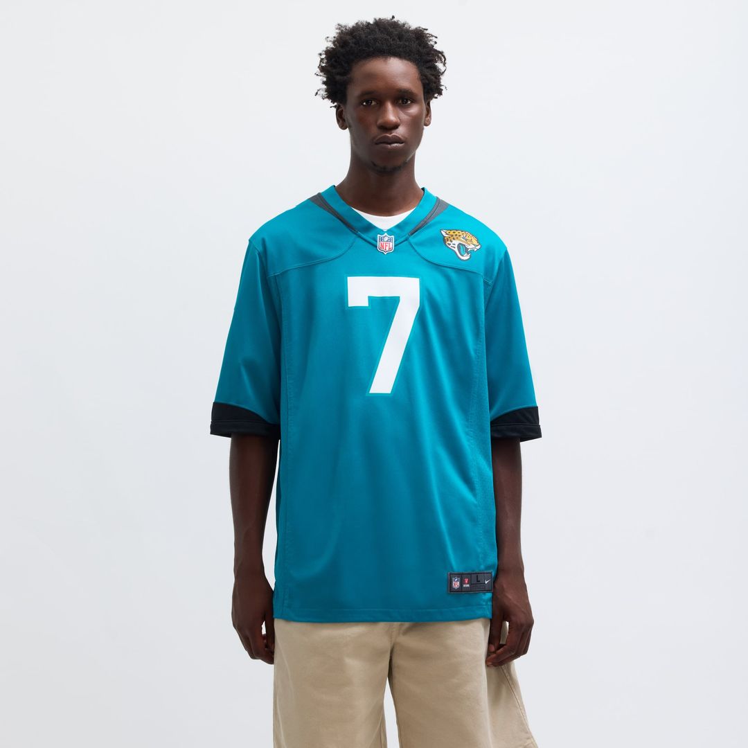 Brian Thomas Jr Jacksonville Jaguars Nike Teal Player Game Jersey