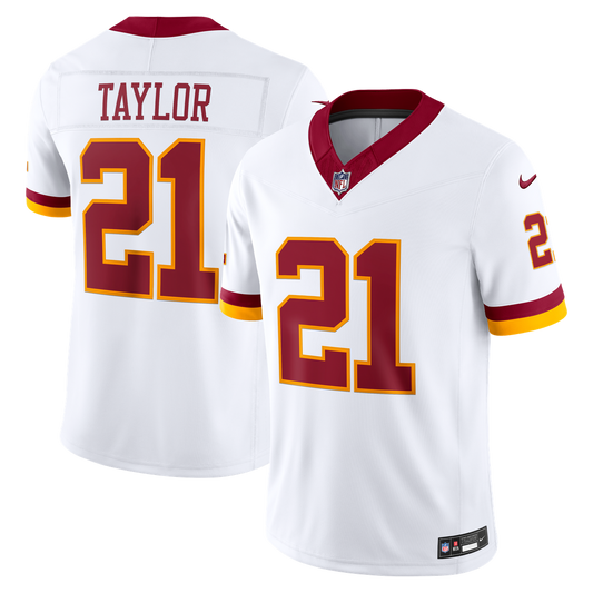 Sean Taylor Washington Commanders Nike White Vapor F.U.S.E. Stitched Retired Limited Jersey