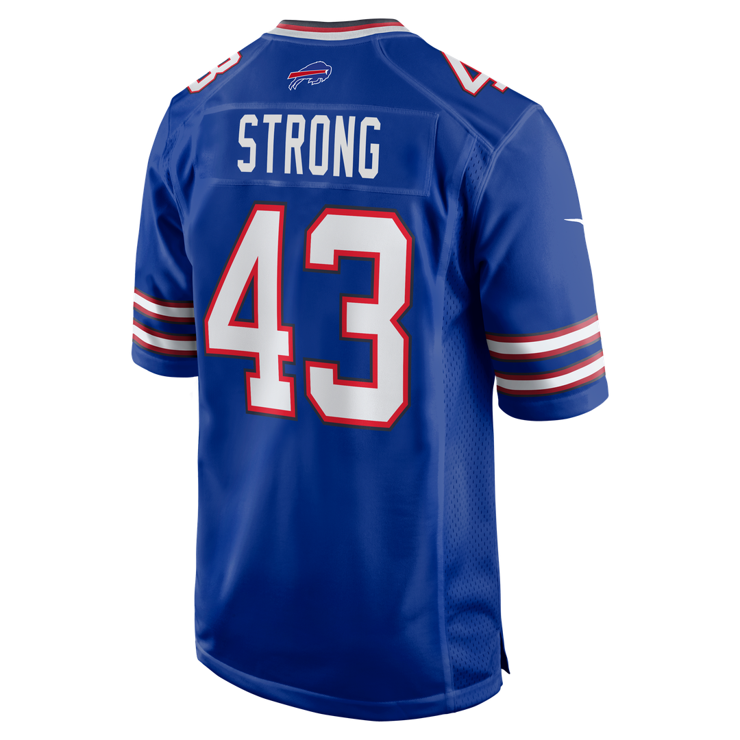 Dorian Strong Buffalo Bills Nike Royal Team Game Jersey