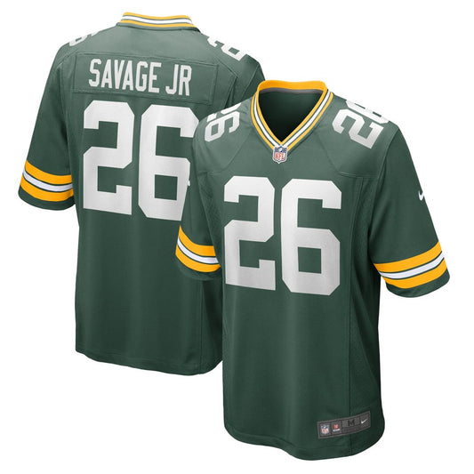 Darnell Savage Jr. Green Bay Packers Nike Green Game Team Jersey
