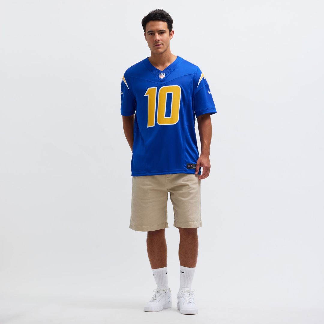 Justin Herbert Los Angeles Chargers Nike Royal Vapor F.U.S.E. Limited Jersey