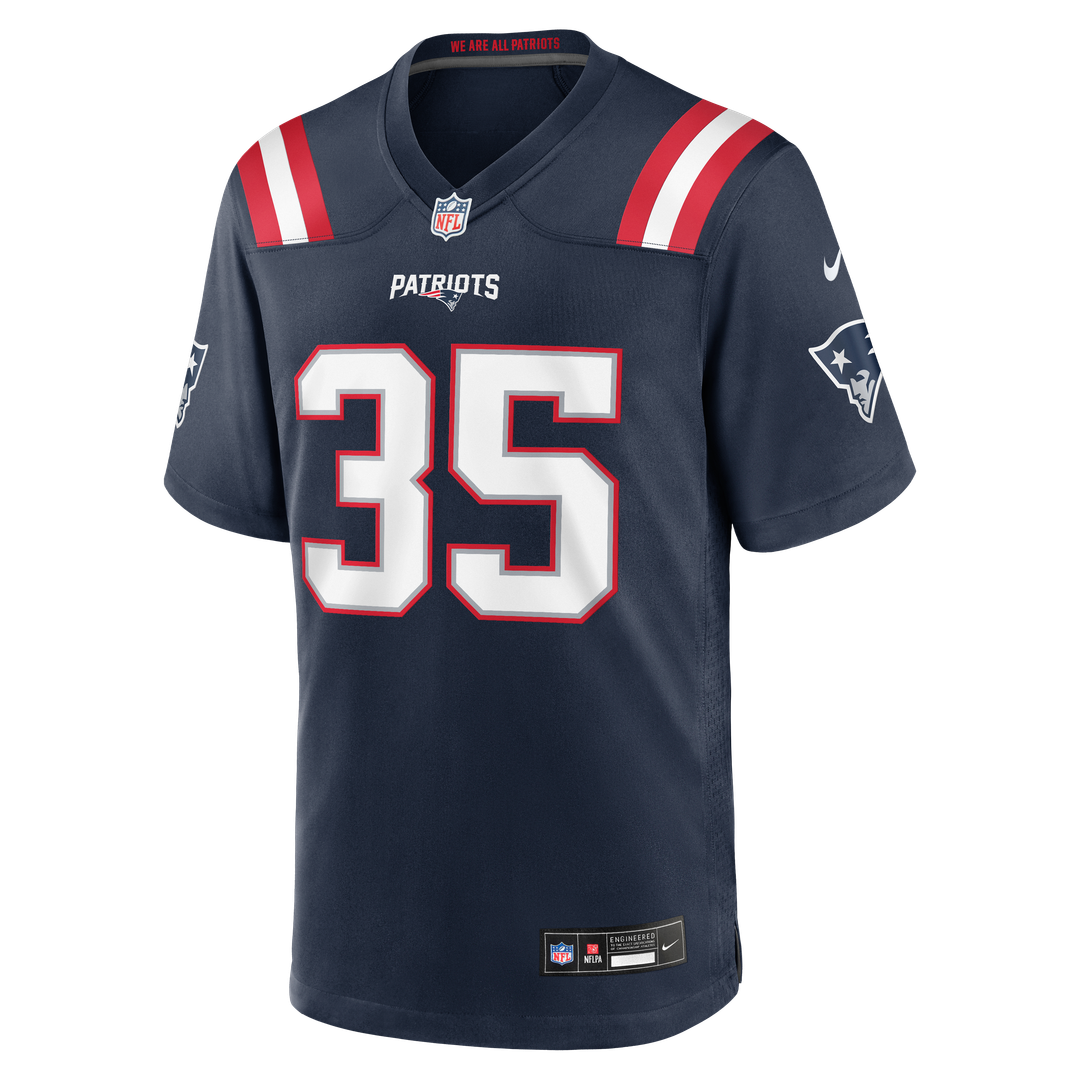 K.J. Britt New England Patriots Nike Navy Team Game Jersey