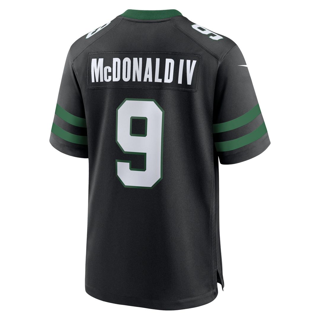 Will McDonald IV New York Jets Nike Legacy Green Team Game Jersey