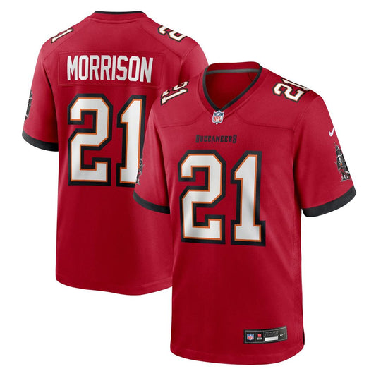 Benjamin Morrison Tampa Bay Buccaneers Nike Red Team Game Jersey