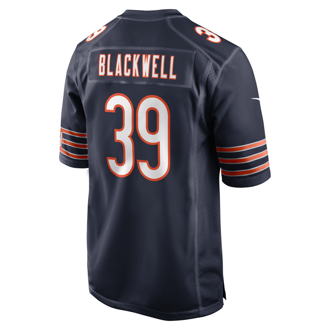 Josh Blackwell Chicago Bears Nike Navy Game Player Jersey