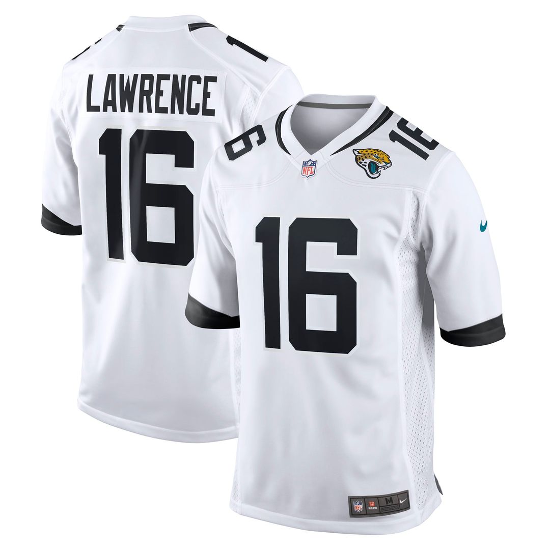 Trevor Lawrence Jacksonville Jaguars Nike Black Alternate Game Jersey