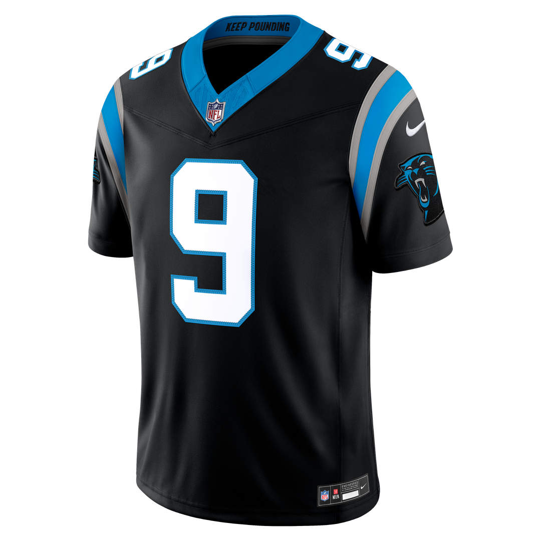 Bryce Young Carolina Panthers Nike Blue Alternate Vapor F.U.S.E. Stitched Limited Jersey