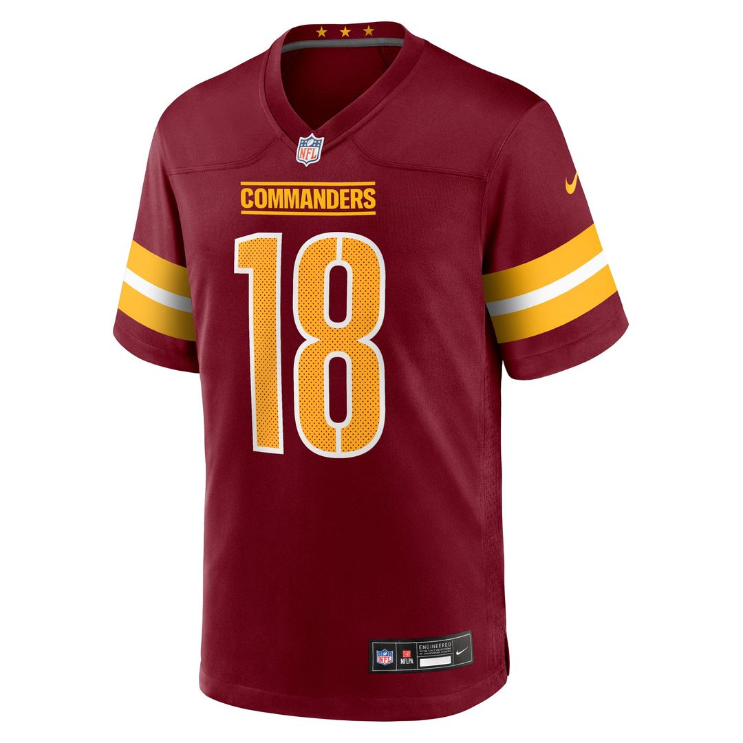 Tyler Owens Washington Commanders Nike Burgundy Team Game Jersey