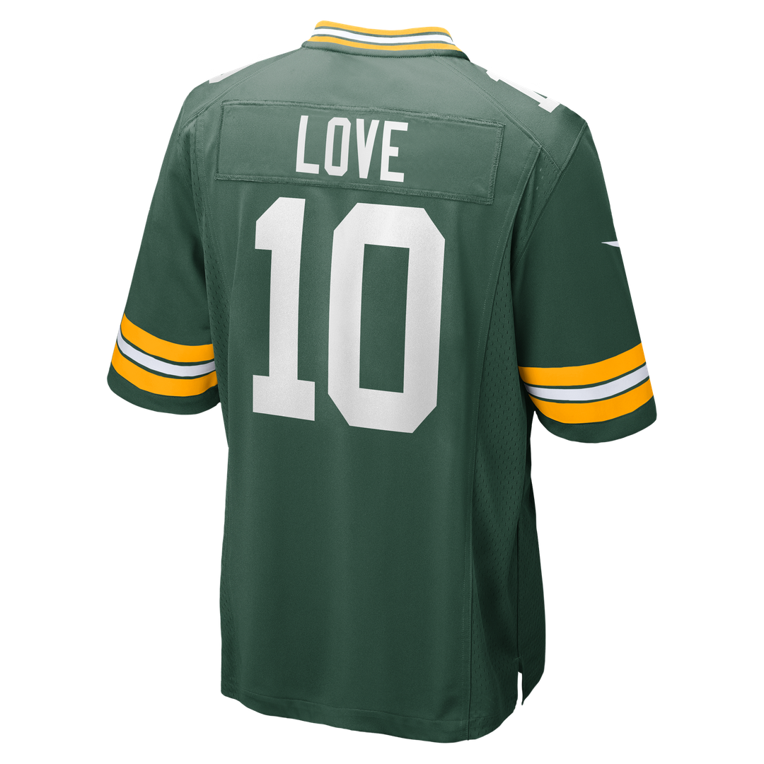 Jordan Love Green Bay Packers Nike Green Player Game Jersey
