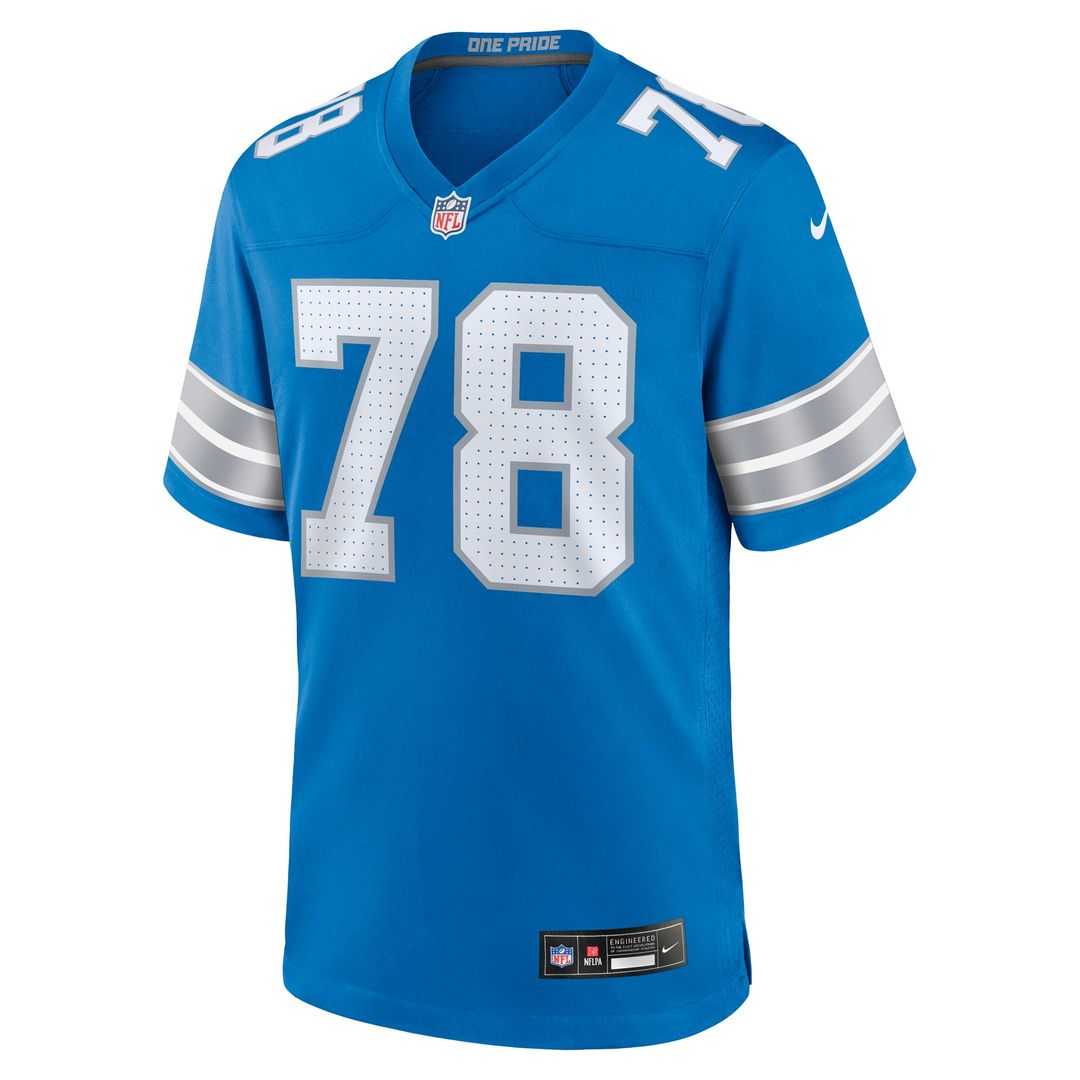 Ben Bartch Detroit Lions Nike Blue Team Game Jersey