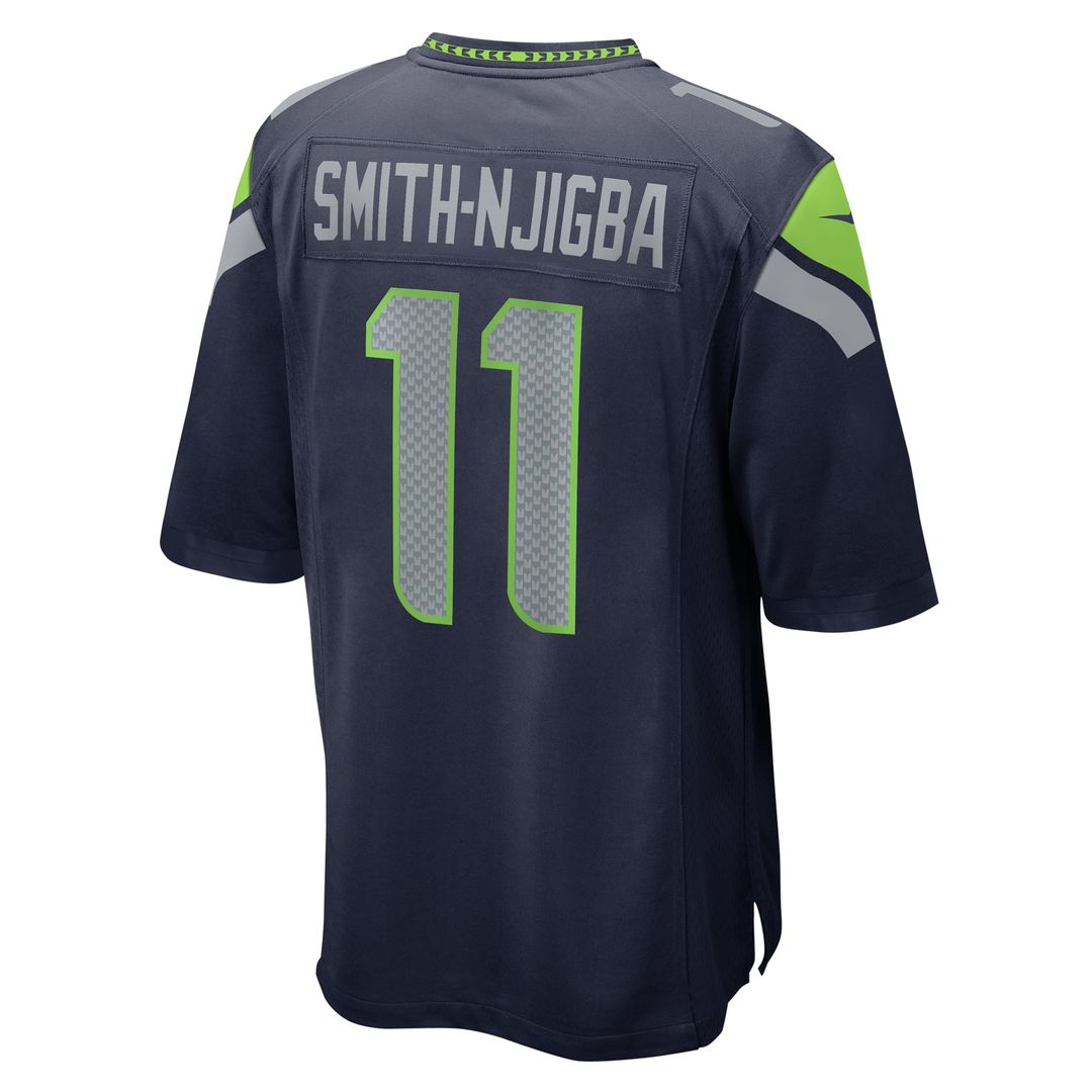 Jaxon Smith-Njigba Seattle Seahawks Nike College Navy Game Jersey