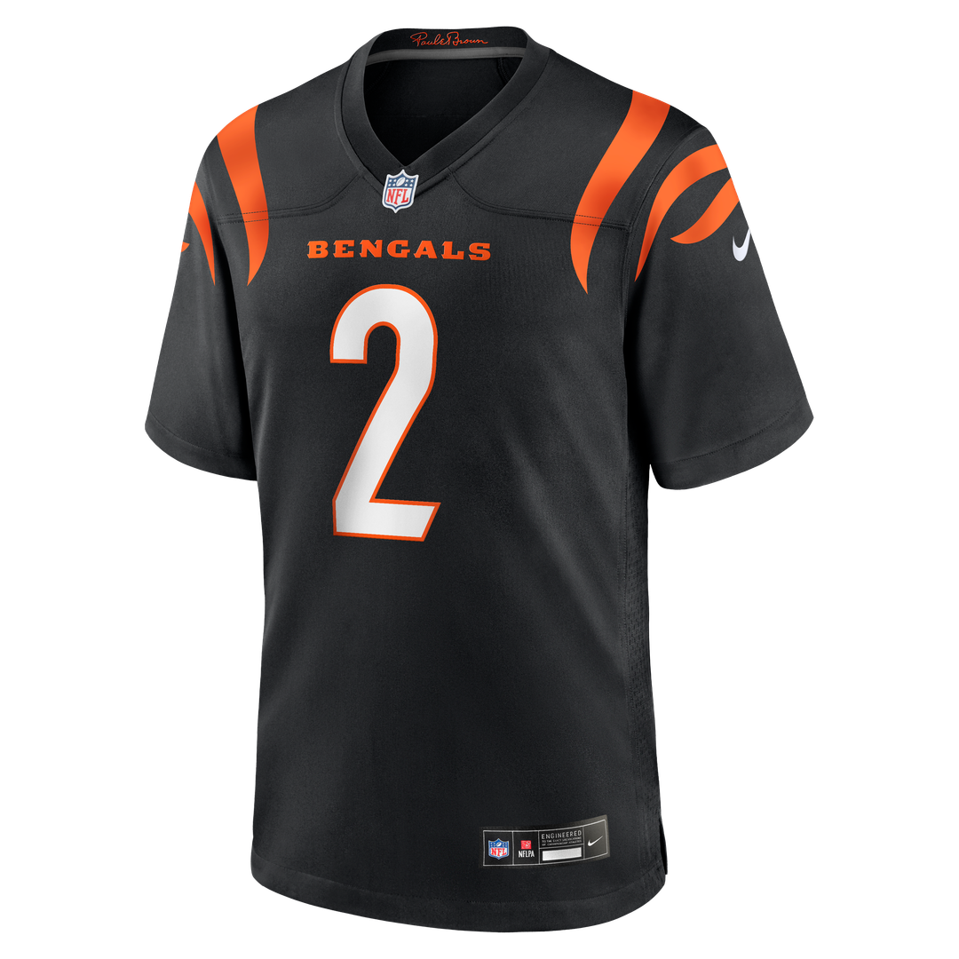 Evan McPherson Cincinnati Bengals Nike Black Game Jersey