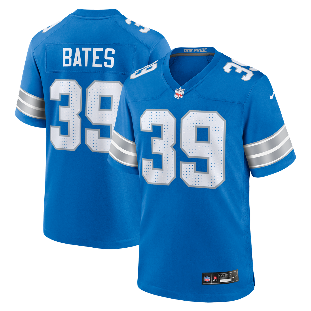 Jake Bates Detroit Lions Nike Blue Team Game Jersey