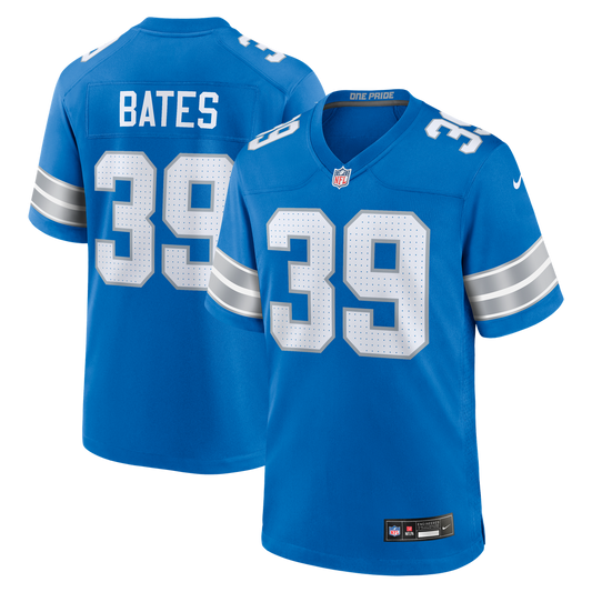 Jake Bates Detroit Lions Nike Blue Team Game Jersey