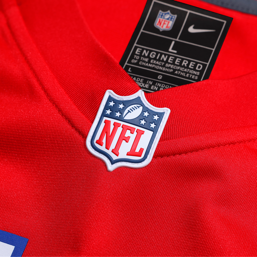 A.J. Brown New England Patriots Nike Red Game Jersey