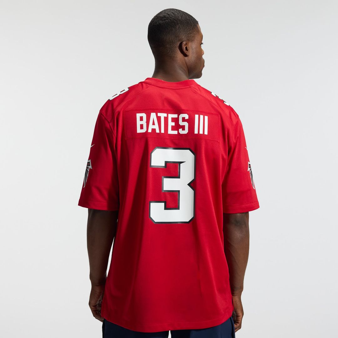 Jessie Bates III Atlanta Falcons Nike White Game Jersey