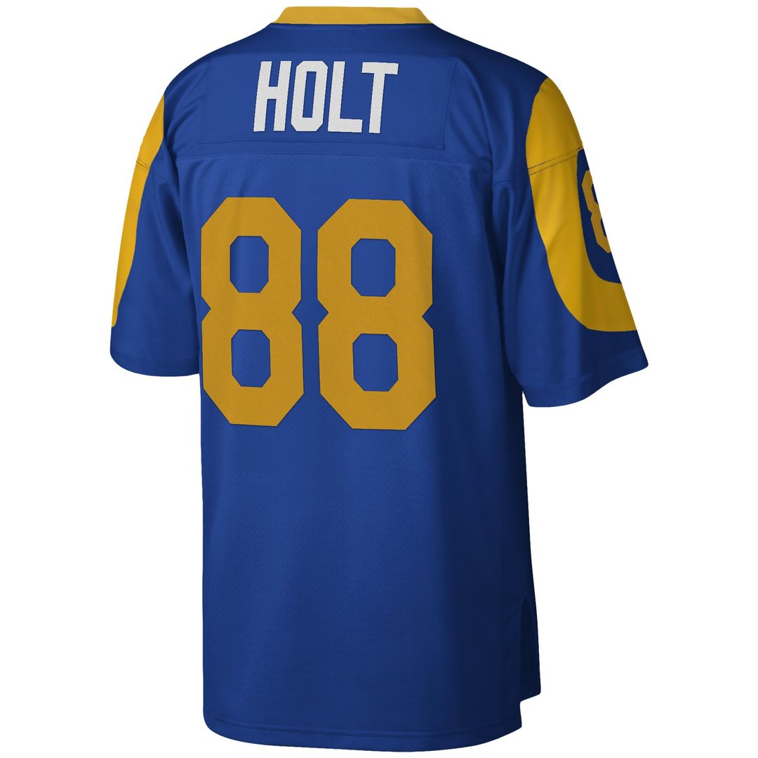 Torry Holt Los Angeles Rams Mitchell & Ness Royal Legacy Replica Jersey
