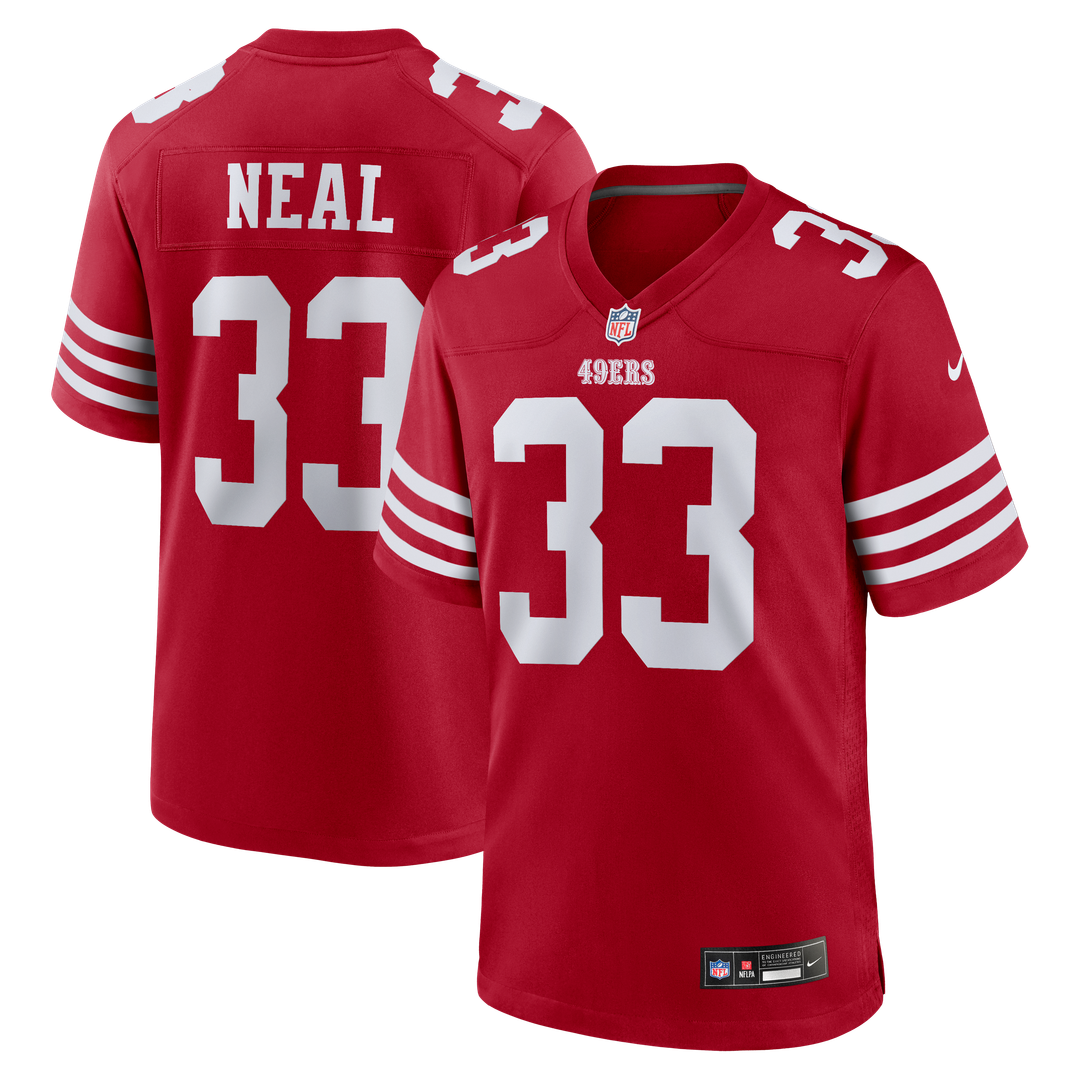 Siran Neal San Francisco 49ers Nike Scarlet Team Game Jersey
