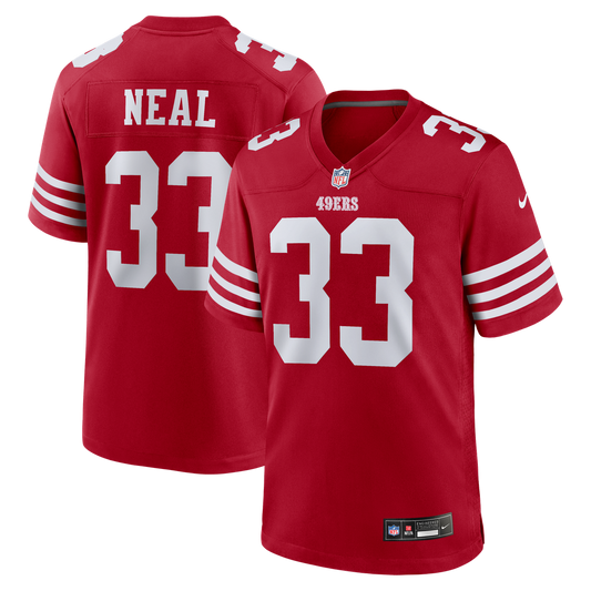 Siran Neal San Francisco 49ers Nike Scarlet Team Game Jersey
