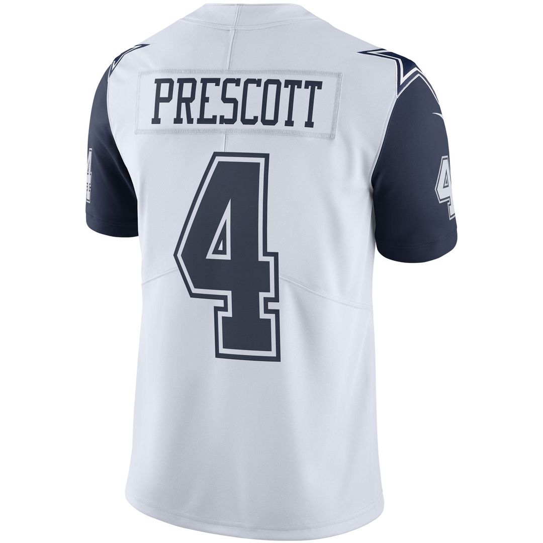 Dak Prescott Dallas Cowboys Nike Navy Vapor Limited Player Jersey