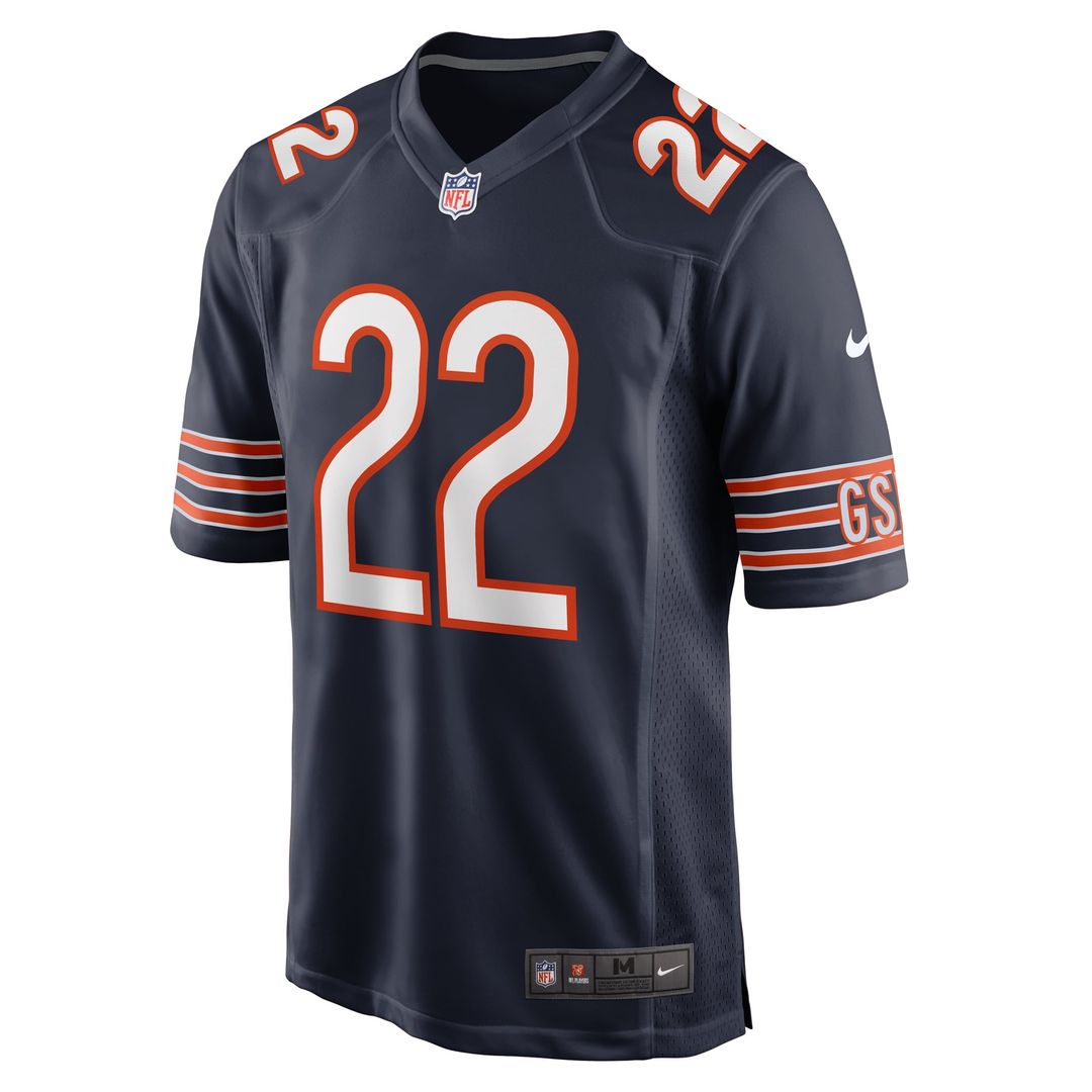 Elijah Hicks Chicago Bears Nike Navy Team Game Jersey