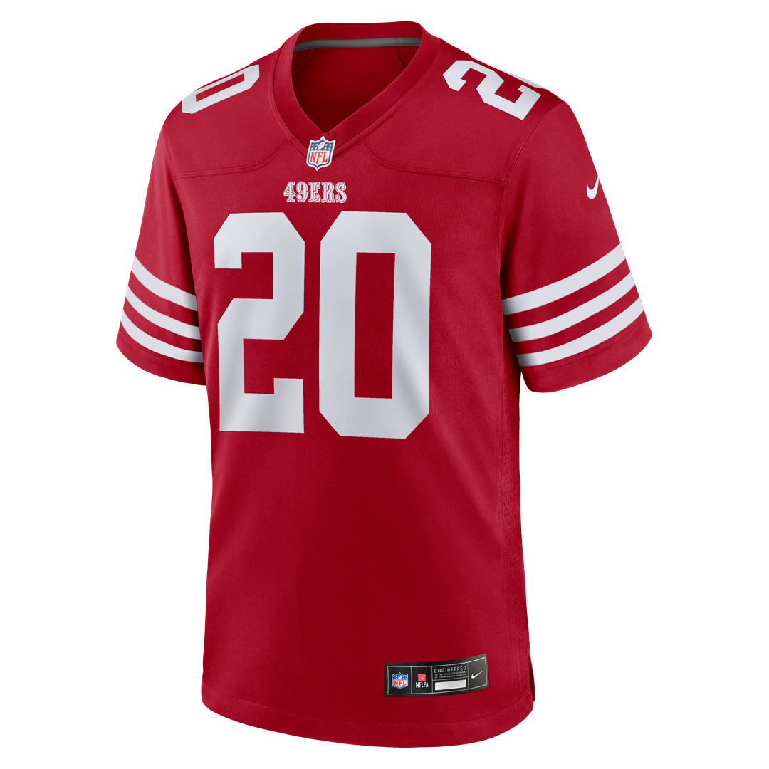 Upton Stout San Francisco 49ers Nike Scarlet Team Game Jersey