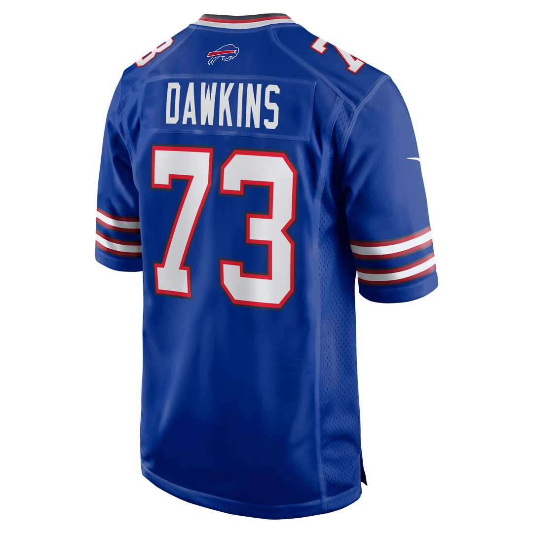Dion Dawkins Buffalo Bills Nike Gray Nickel City Game Jersey