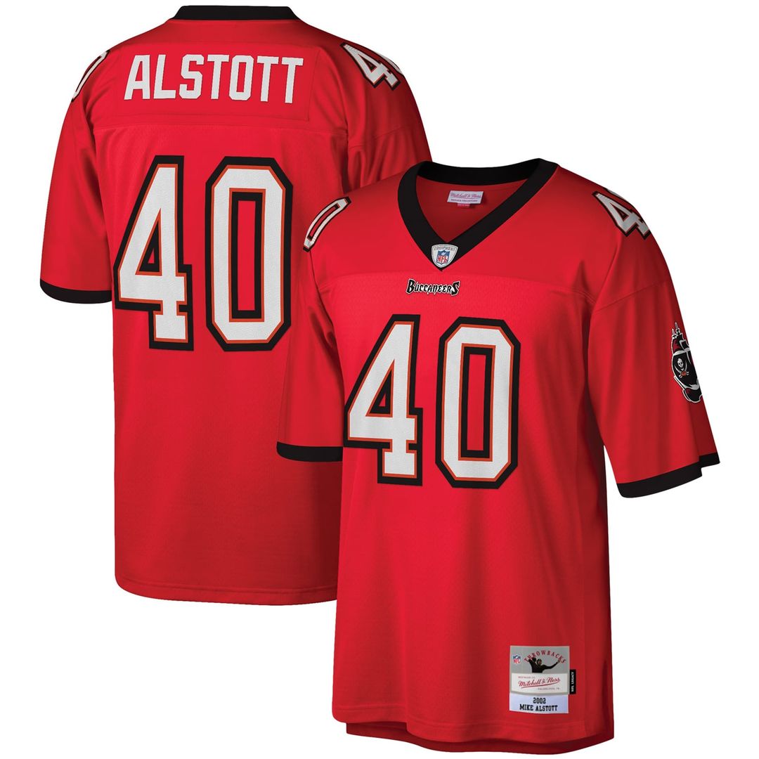 Mike Alstott Tampa Bay Buccaneers Mitchell & Ness Red Legacy Replica Jersey