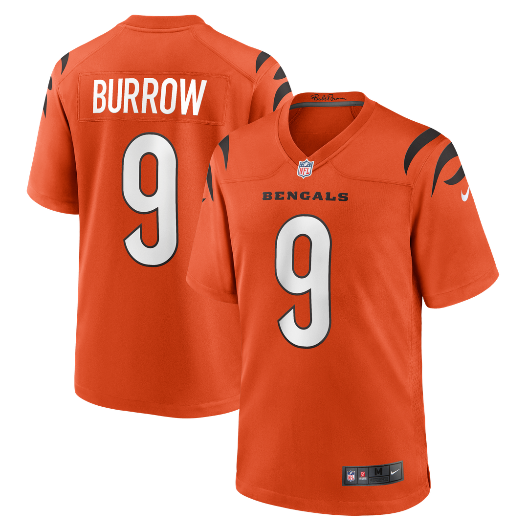 Joe Burrow Cincinnati Bengals Nike White Game Jersey