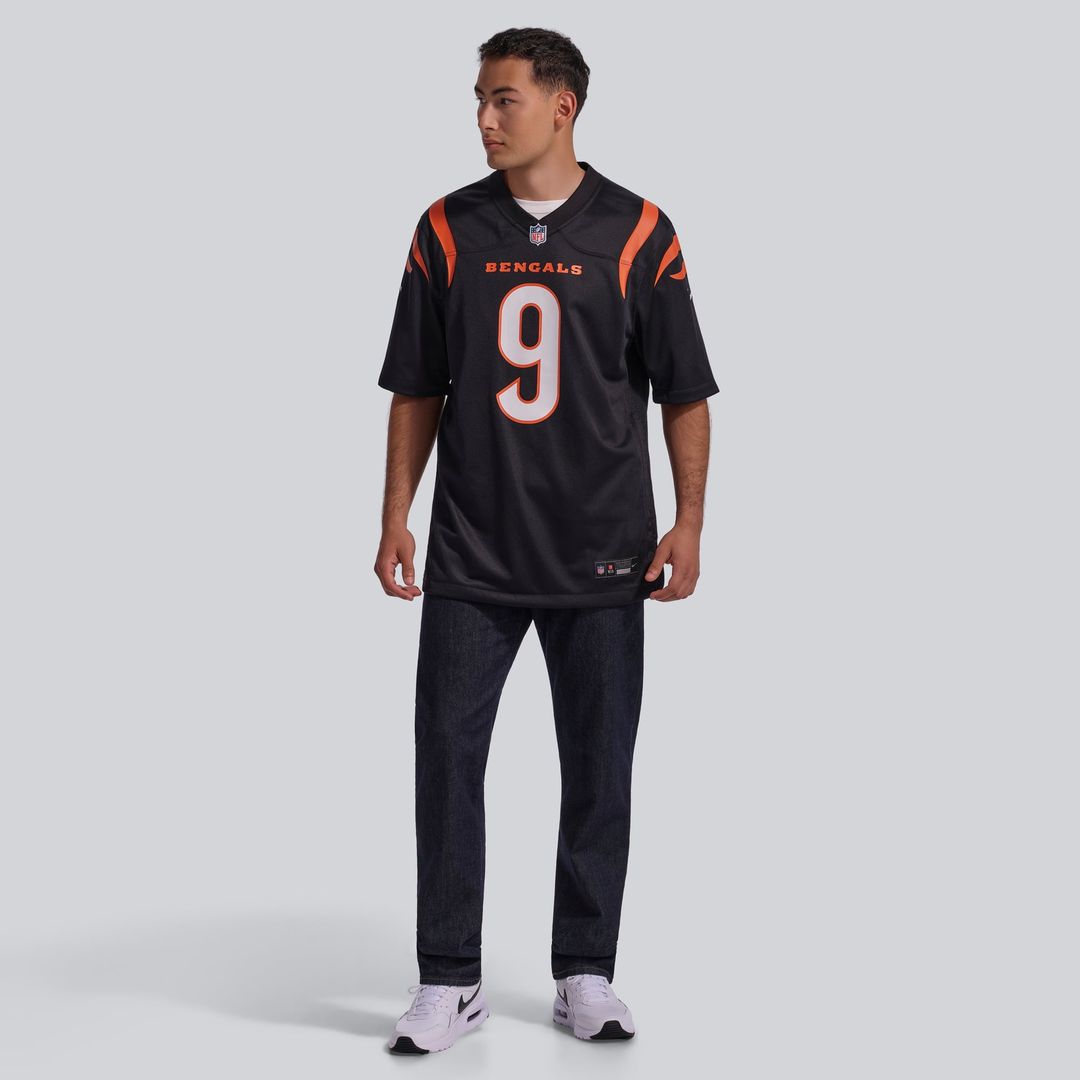 Joe Burrow Cincinnati Bengals Nike Black Player Game Jersey