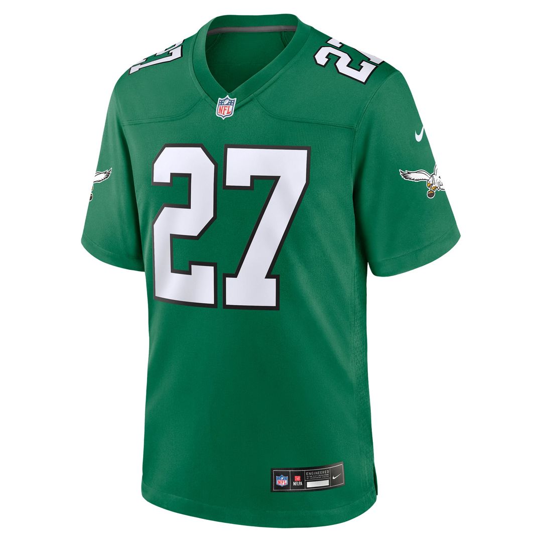 Quinyon Mitchell Philadelphia Eagles Nike Kelly Green Alternate Game Jersey