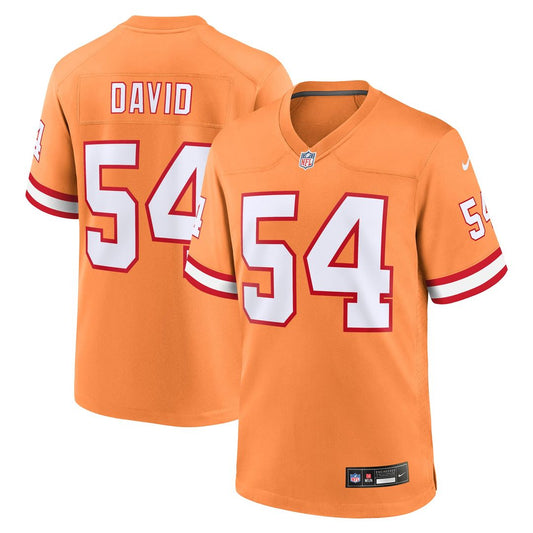 Lavonte David Tampa Bay Buccaneers Nike Orange Throwback Game Jersey